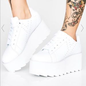 Y.R.U. ANGELIC LALA PLATFORM SNEAKERS